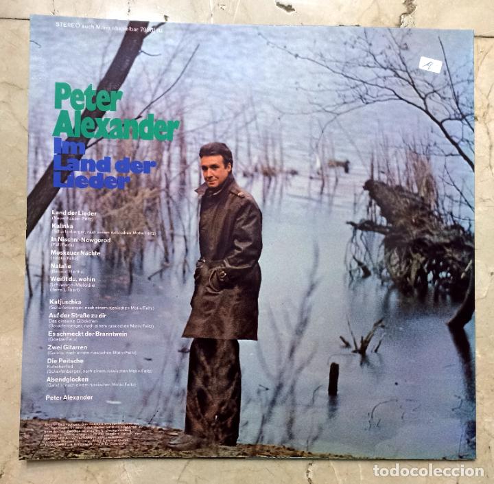 Discos de vinilo: LP PETER ALEXANDER - IM LAND DER LIEDER - ARIOLA - Foto 2
