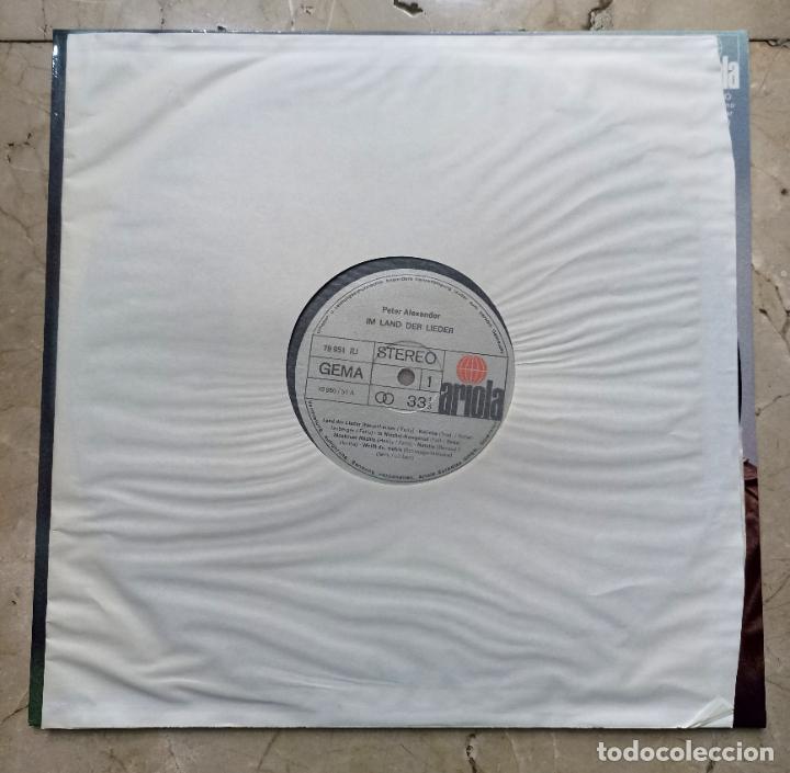 Discos de vinilo: LP PETER ALEXANDER - IM LAND DER LIEDER - ARIOLA - Foto 3