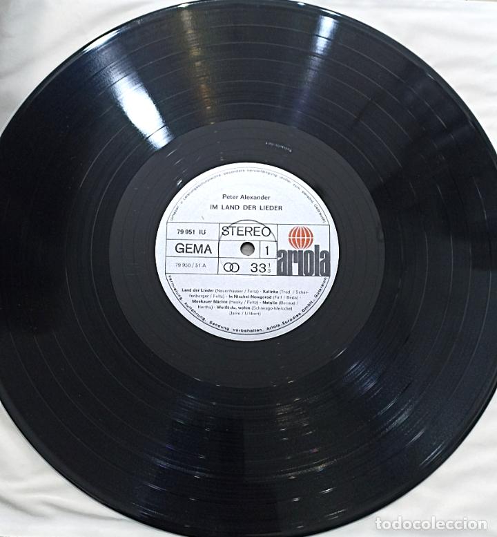Discos de vinilo: LP PETER ALEXANDER - IM LAND DER LIEDER - ARIOLA - Foto 4