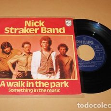 Discos de vinilo: NICK STRAKER BAND - A WALK IN THE PARK (UN PASEO EN EL PARQUE) - SINGLE - 1979. Lote 310931568