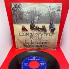 Discos de vinilo: LOS ROMEROS DE LA PUEBLA - DIA DE TENTADERO - 1975