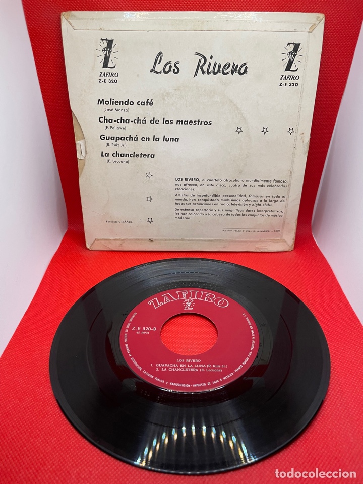 Discos de vinilo: Los Rivero - Moliendo Cafe - 1962 - Foto 2