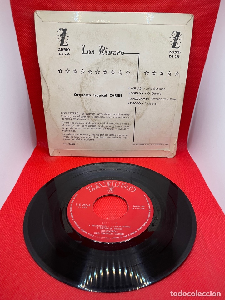 Discos de vinilo: Los Rivero - Asi,asi - 1961 - Foto 2
