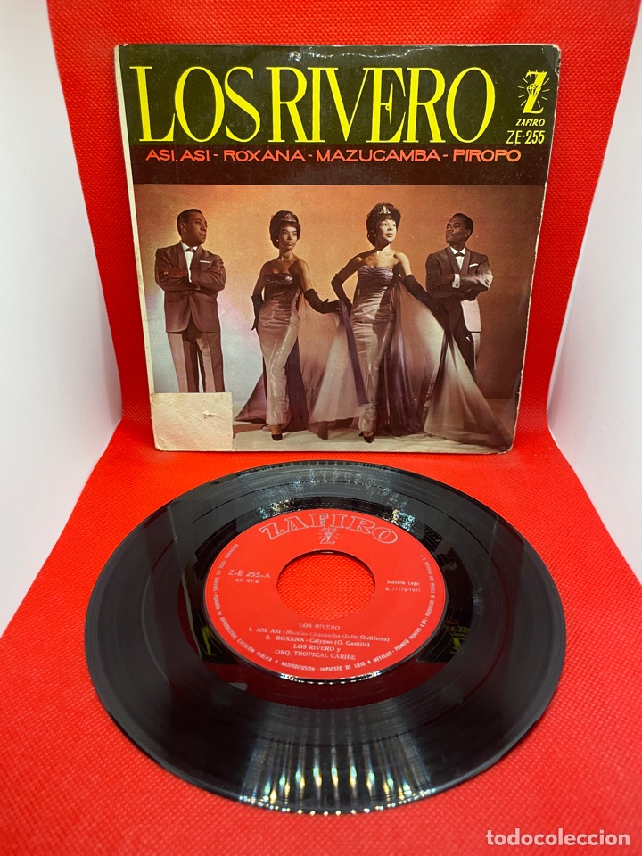 Discos de vinilo: Los Rivero - Asi,asi - 1961 - Foto 1