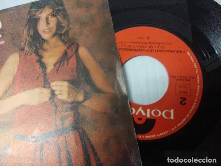Discos de vinilo: FABIANA CANTILO Y LOS PERROS CALIENTES/NADA/SINGLE. - Foto 2