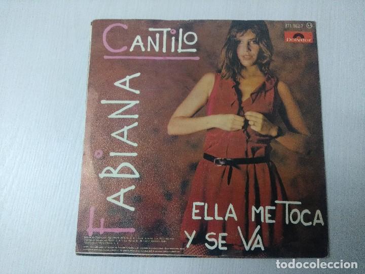 Discos de vinilo: FABIANA CANTILO Y LOS PERROS CALIENTES/NADA/SINGLE. - Foto 3