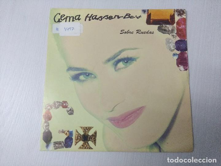Discos de vinilo: GEMA HASSEN BEY/SOBRE RUEDAS/SINGLE. - Foto 1