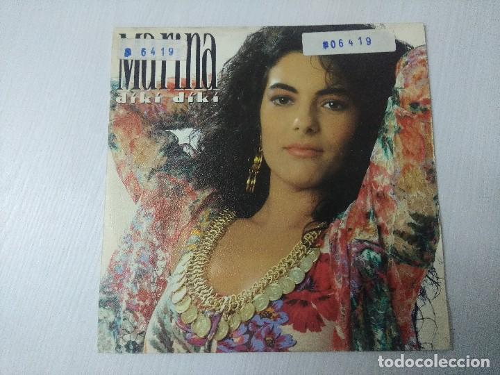 Discos de vinilo: MARINA/DIKI DIKI/SINGLE PROMOCIONAL. - Foto 1
