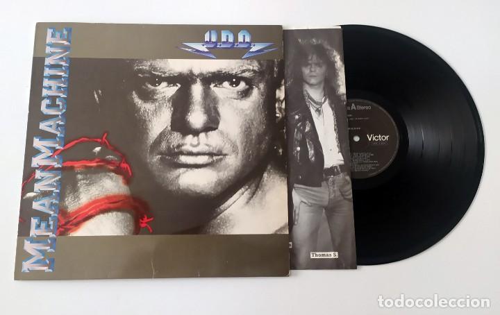 Discos de vinilo: LP U.D.O. - MEAN MACHINE - Foto 3
