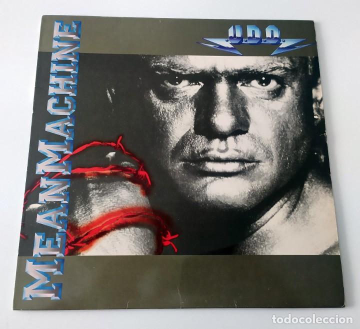 Discos de vinilo: LP U.D.O. - MEAN MACHINE - Foto 1