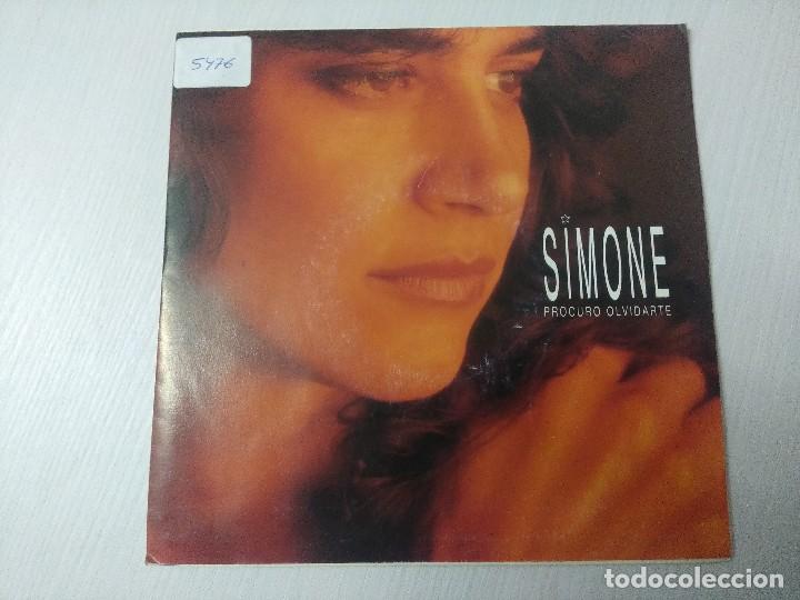 Discos de vinilo: SIMONE/PROCURO OLVIDARTE/SINGLE PROMOCIONAL. - Foto 1