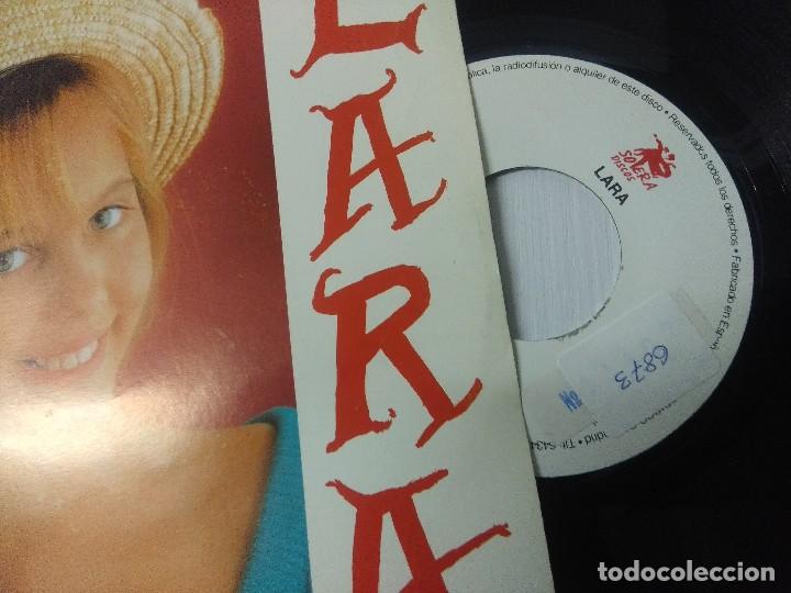 Discos de vinilo: LARA/LLEGA LA NAVIDAD/SINGLE. - Foto 2