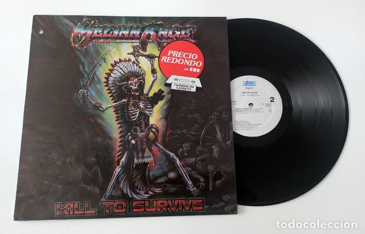 Discos de vinilo: LP MELIAH RAGE - KILL TO SURVIVE - Foto 3