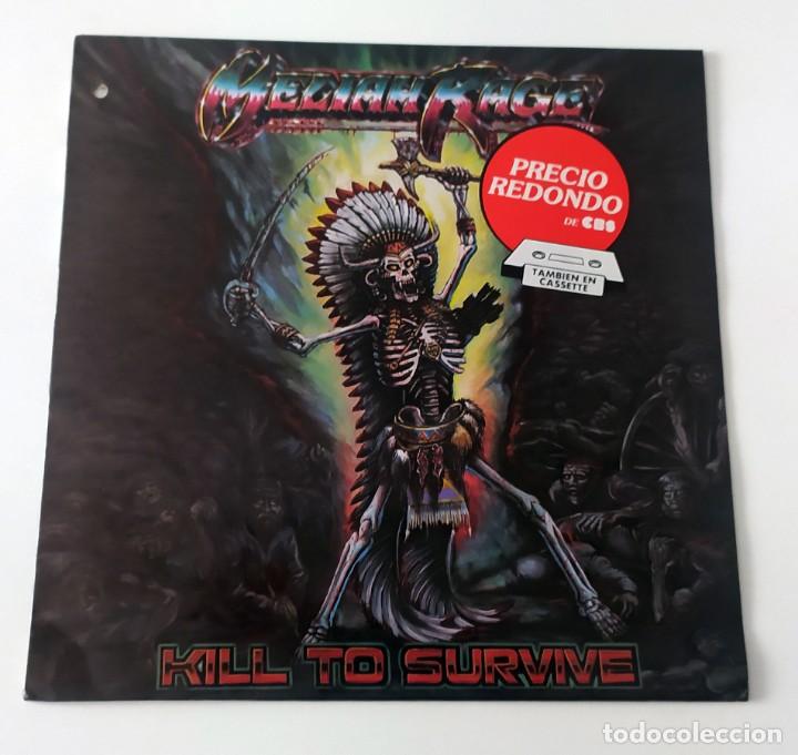 Discos de vinilo: LP MELIAH RAGE - KILL TO SURVIVE - Foto 1