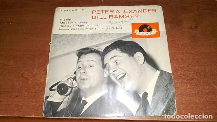 Discos de vinilo: Peter alexander Bill Ramsey pigalle single ep - Foto 1