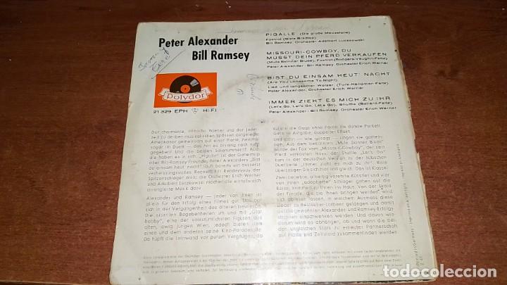 Discos de vinilo: Peter alexander Bill Ramsey pigalle single ep - Foto 2