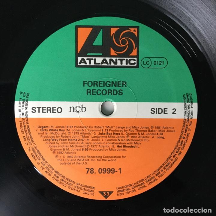 Discos de vinilo: Foreigner &ndash; Records, Europe 1982 Atlantic - Foto 2