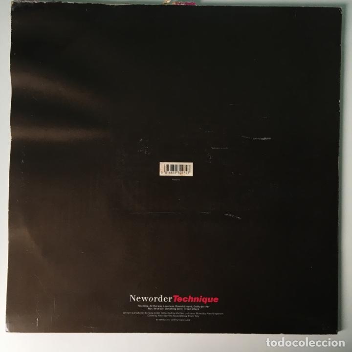 Discos de vinilo: Neworder &lrm;&ndash; Technique, UK 1989 Factory - Foto 2