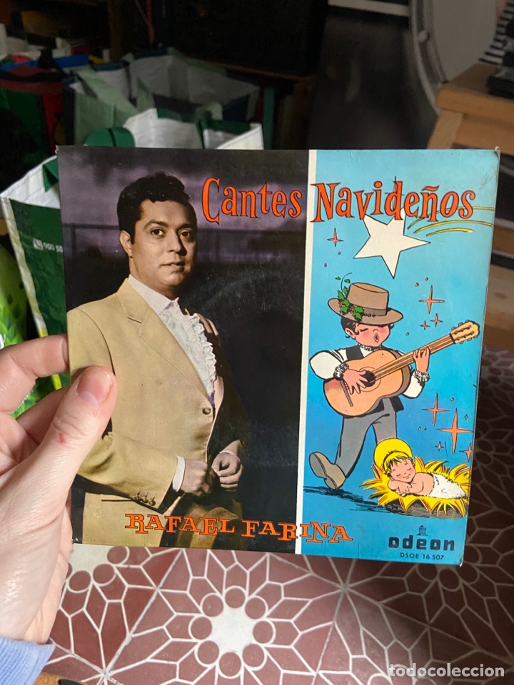Discos de vinilo: Cantes navide&ntilde;os - rafael farina - disco vinilo - Foto 1