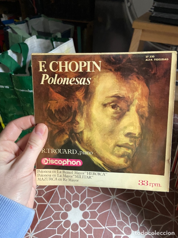 Discos de vinilo: F. Chopin - polonesas / disco de vinilo - Foto 1