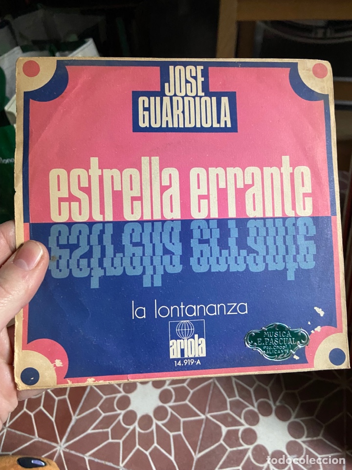 Discos de vinilo: Vinilo Jos&eacute; guardiola la estrella errante LA LONTANANZA - Foto 1