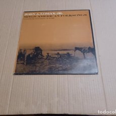 Discos de vinilo: JOHN A. LOMAX JR - SINGS AMERICAN FOLKSONGS LP 1984 EDICION ESPAÑOLA