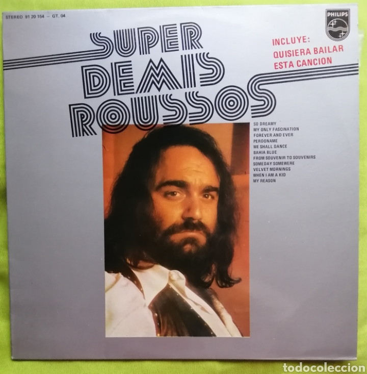 Discos de vinilo: SUPER DEMIS ROUSSOS LP vinilo - Foto 1