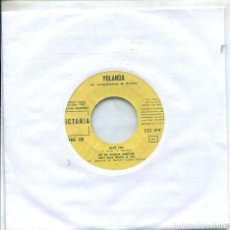 Disques de vinyle: YOLANDA / DAME PAN / + 3 (EP VICTORIA 1967) EN LA GUIA DEL POP SOLO FIGURA UNA CACION. Lote 311104408