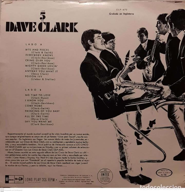 Discos de vinilo: The Dave Clark Five &lrm;&ndash; Los 5 De Dave Clark - Foto 2