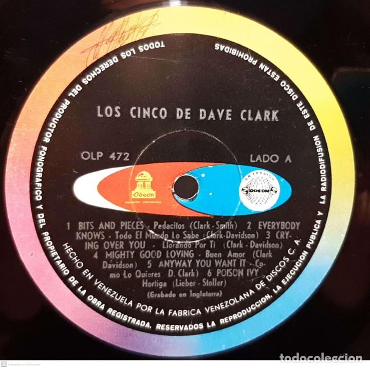 Discos de vinilo: The Dave Clark Five &lrm;&ndash; Los 5 De Dave Clark - Foto 3
