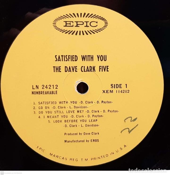 Discos de vinilo: The Dave Clark Five &lrm;&ndash; Satisfied With You - Foto 3