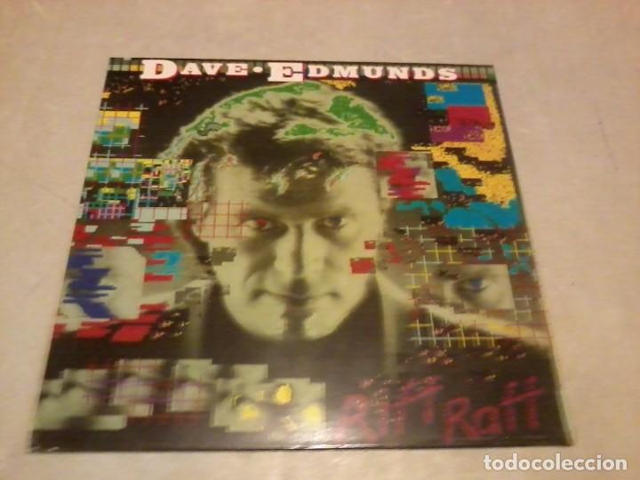 Discos de vinilo: Dave Edmunds LP Riff Raff Ger.1984 - Foto 1