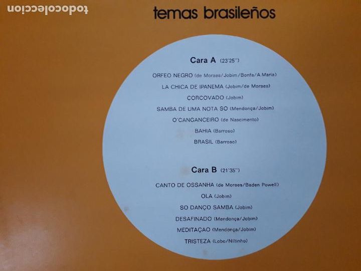 Discos de vinilo: Tete montoliu - temas brasile&ntilde;os - Foto 4