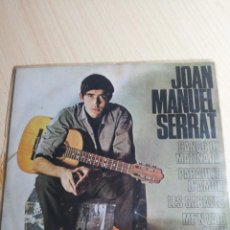 Disques de vinyle: JOAN MANUEL SERRAT-CANCO DE MATINADA -EP DE 4 CANCIONES -EDIGSA- 1964-BCN. Lote 311120168