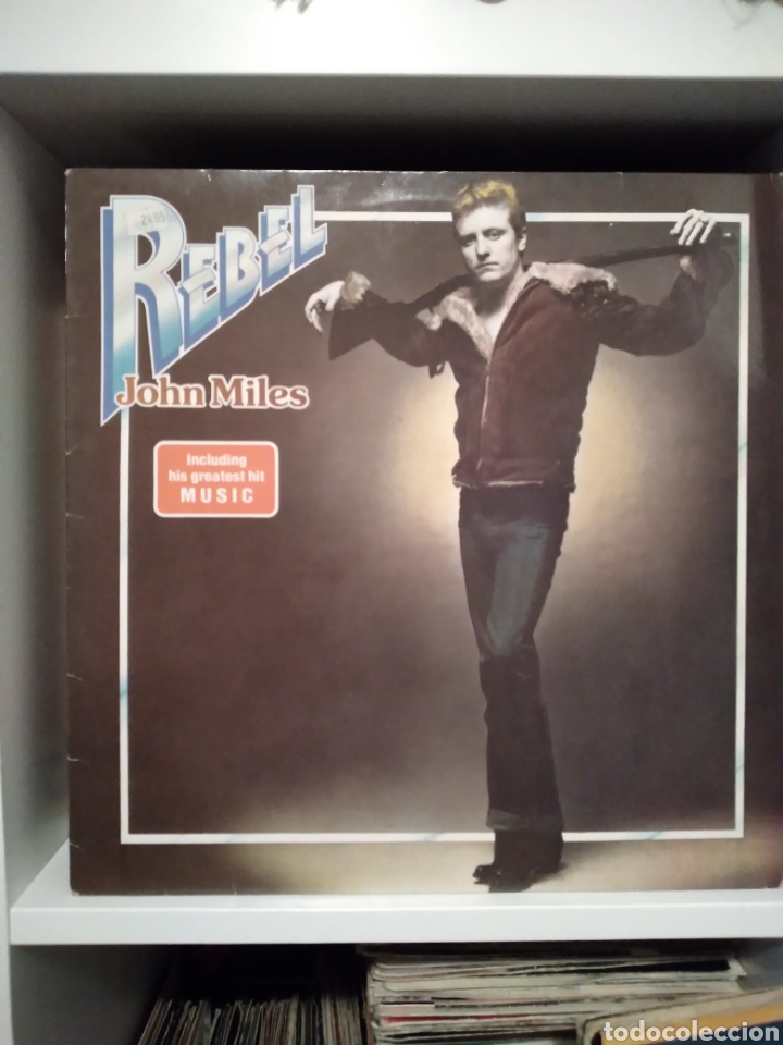 Discos de vinilo: Vinilo - JOHN MILES &rdquo;REBEL&rdquo; NETH.76 - Foto 1