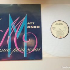 Discos de vinilo: MATT MONRO - MUSICA PARA SOÑAR - 2X LP -AÑO 1991