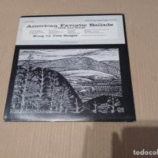 Discos de vinilo: PETE SEEGER - AMERICAN FAVORITE BALLADS LP 1983 EDICION ESPAÑOLA