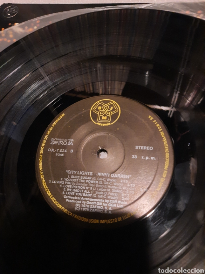 Discos de vinilo: Jenny Darren - City Lights - Foto 2