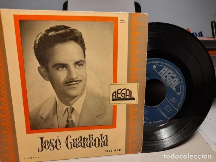 Discos de vinilo: EP JOSE GUARDIOLA : SONO AMERICANO - Foto 1