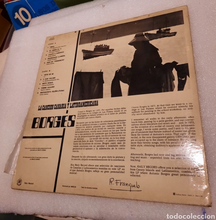 Discos de vinilo: Borges. MUY ESCASO - Foto 4