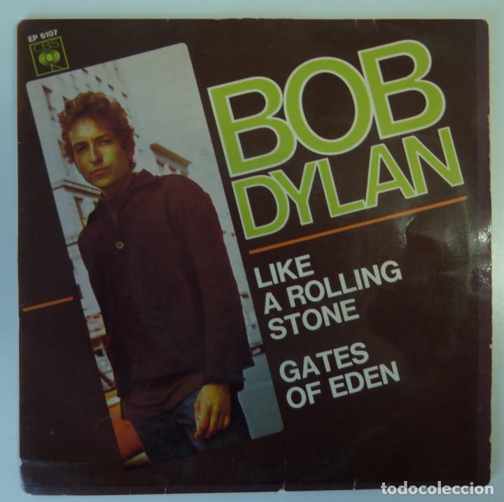Discos de vinilo: BOB DYLAN // LIKE A ROLLING STONE // 1966 // SINGLE - Foto 1