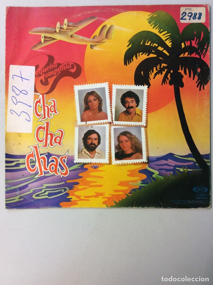 Discos de vinilo: Peque&ntilde;a Compa&ntilde;&iacute;a. Boleros 2. Cha cha chas. - Foto 2