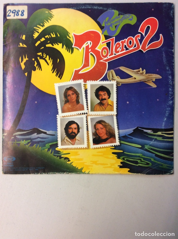 Discos de vinilo: Peque&ntilde;a Compa&ntilde;&iacute;a. Boleros 2. Cha cha chas. - Foto 1