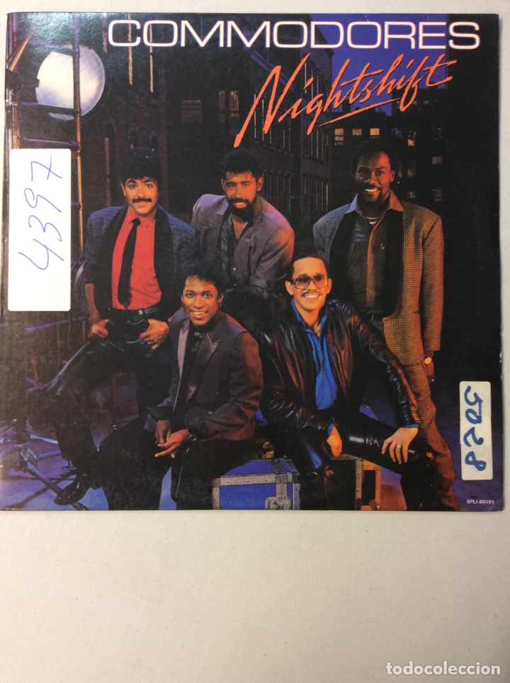 Discos de vinilo: Commodores. Nights hift - Foto 1