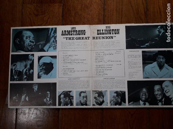 Discos de vinilo: Armstrong - Ellington - the great reunion - Foto 2