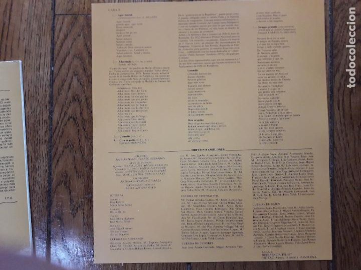 Discos de vinilo: Orfeon pamplon&eacute;s - Foto 5