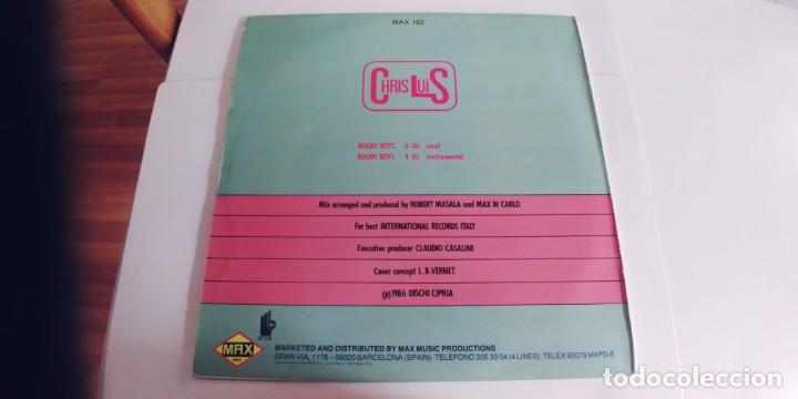 Discos de vinilo: CHRIS LUIS-MAXI BOOBY BOYS - Foto 2