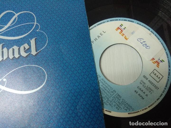 Discos de vinilo: RAPHAEL/YO SOY AQUEL/SINGLE. - Foto 2