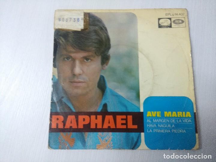 Discos de vinilo: RAPHAEL/AVE MARIA/SINGLE. - Foto 1
