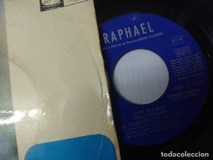 Discos de vinilo: RAPHAEL/AVE MARIA/SINGLE. - Foto 2